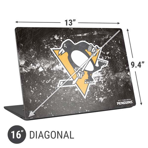 NHL Pittsburgh Penguins Frozen Universal Laptop 16in (13 x 9.4in) Skin
