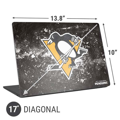 NHL Pittsburgh Penguins Frozen Universal Laptop 17in (13.8 x 10in) Skin