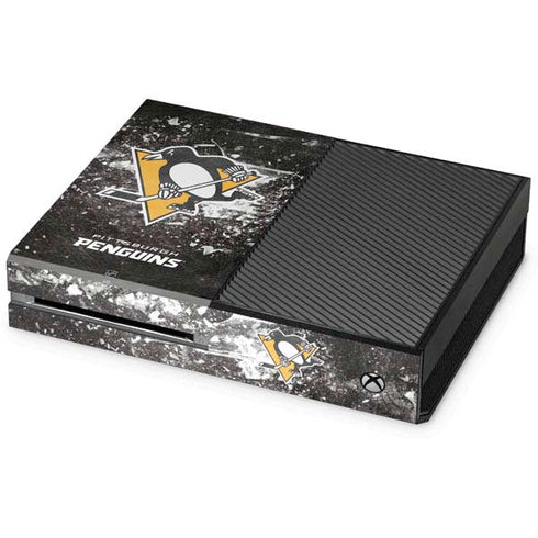 NHL Pittsburgh Penguins Frozen Xbox One Console Skin