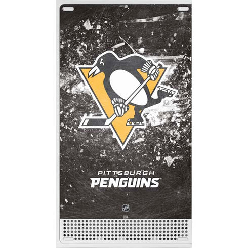 NHL Pittsburgh Penguins Frozen Xbox Series S Console Skin