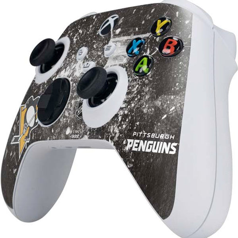 NHL Pittsburgh Penguins Frozen Xbox Series S Controller Skin