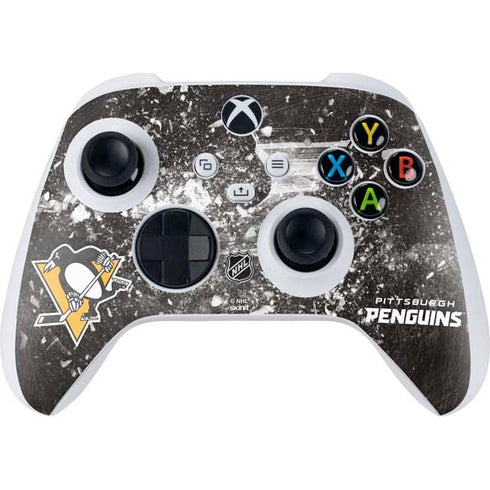 NHL Pittsburgh Penguins Frozen Xbox Series S Controller Skin