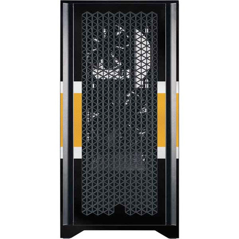NHL Pittsburgh Penguins Jersey Corsair 4000D Tempered Glass Mid-Tower ATX Case Skin