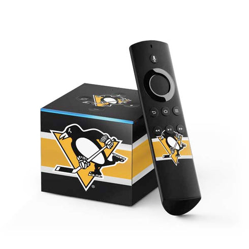 NHL Pittsburgh Penguins Jersey Fire TV Cube Skin
