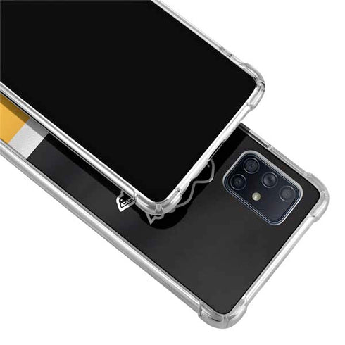 NHL Pittsburgh Penguins Jersey Galaxy A71 5G Clear Case