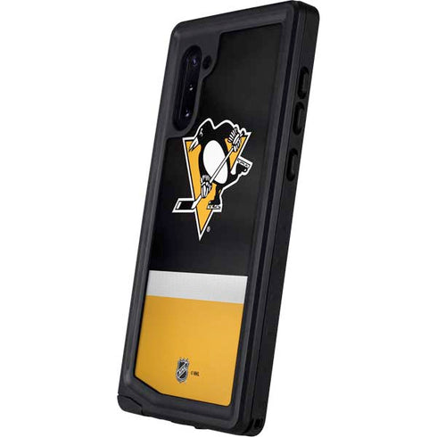 NHL Pittsburgh Penguins Jersey Galaxy Note 10 Waterproof Case