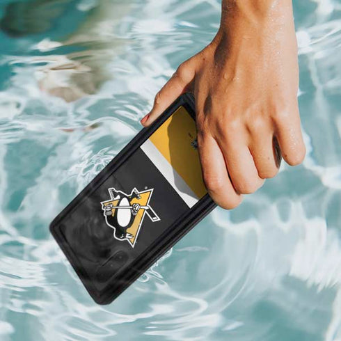 NHL Pittsburgh Penguins Jersey Galaxy Note 10 Waterproof Case