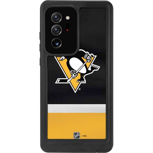 NHL Pittsburgh Penguins Jersey Galaxy Note20 Ultra 5G Waterproof Case