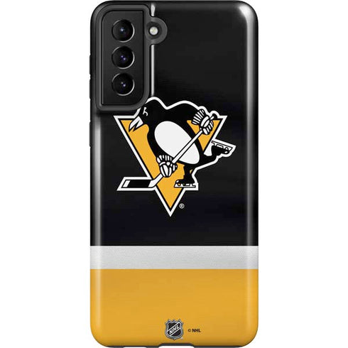NHL Pittsburgh Penguins Jersey Galaxy S21 FE Pro Case