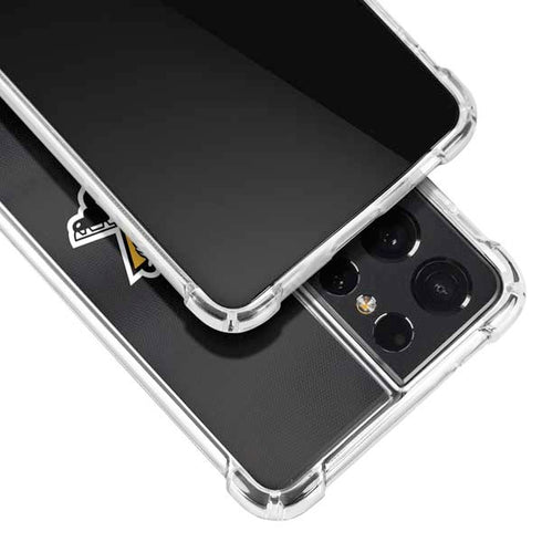 NHL Pittsburgh Penguins Jersey Galaxy S21 Ultra 5G Clear Case