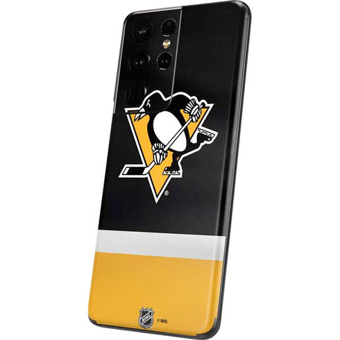 NHL Pittsburgh Penguins Jersey Galaxy S21 Ultra 5G Skin