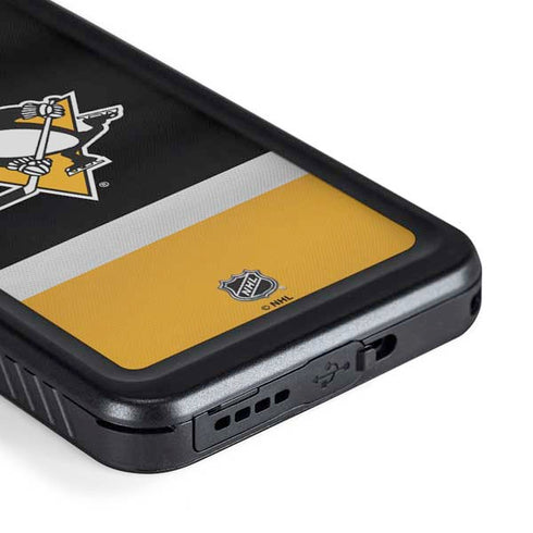 NHL Pittsburgh Penguins Jersey Galaxy S23 Plus Waterproof Case