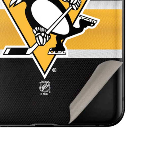 NHL Pittsburgh Penguins Jersey Galaxy Z Flip Skin
