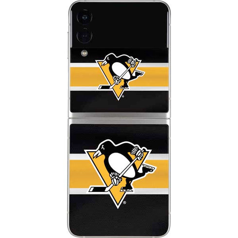 NHL Pittsburgh Penguins Jersey Galaxy Z Flip3 5G Skin