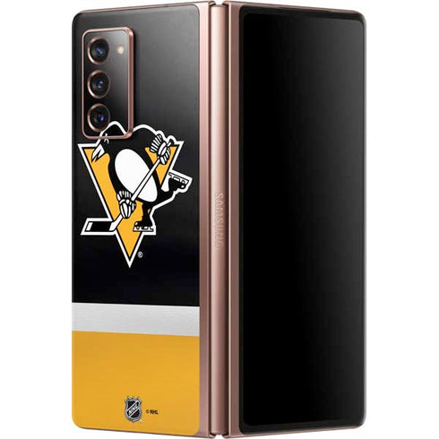 NHL Pittsburgh Penguins Jersey Galaxy Z Fold2 5G Skin