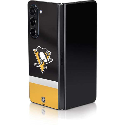 NHL Pittsburgh Penguins Jersey Galaxy Z Fold5 5G Skin