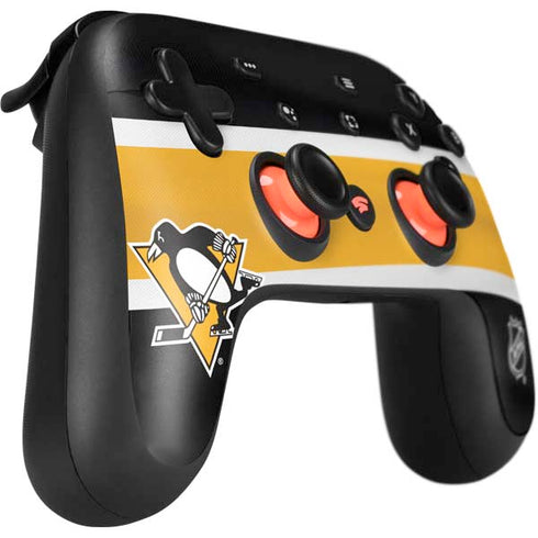 NHL Pittsburgh Penguins Jersey Google Stadia Controller Skin