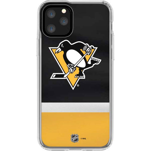 NHL Pittsburgh Penguins Jersey iPhone 11 Pro Clear Case