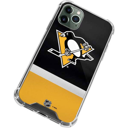 NHL Pittsburgh Penguins Jersey iPhone 11 Pro Max Clear Case