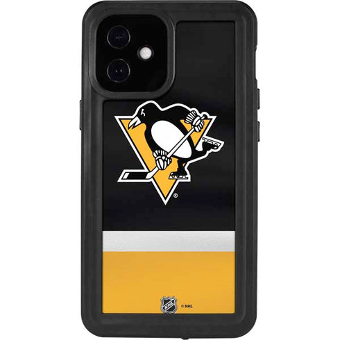NHL Pittsburgh Penguins Jersey iPhone 12 Mini Waterproof Case