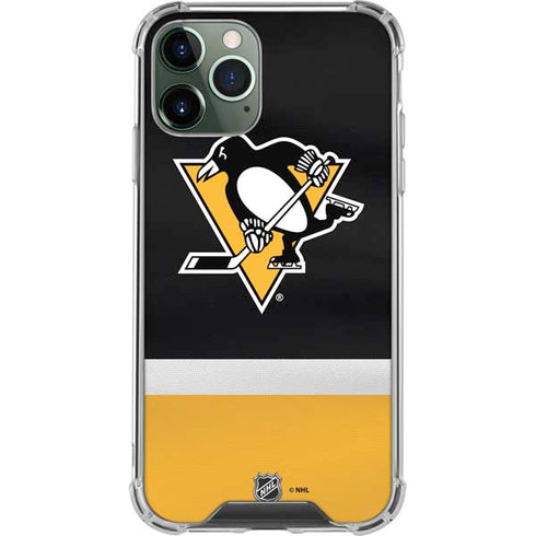 NHL Pittsburgh Penguins Jersey iPhone 12 Pro Clear Case