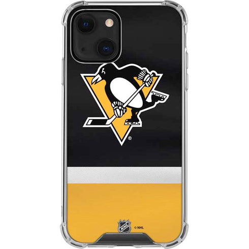 NHL Pittsburgh Penguins Jersey iPhone 13 Clear Case