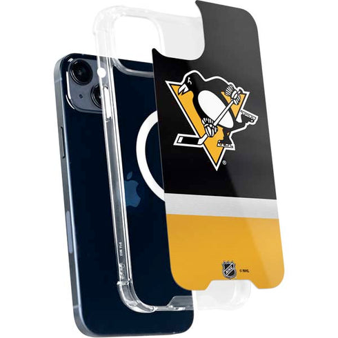 NHL Pittsburgh Penguins Jersey iPhone 15 Plus MagSafe Case