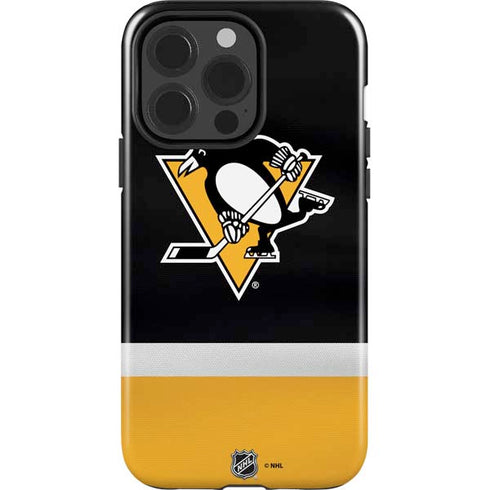 NHL Pittsburgh Penguins Jersey iPhone 15 Pro Impact Case