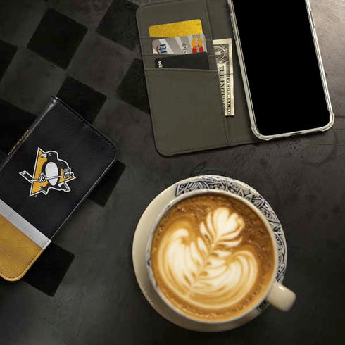 NHL Pittsburgh Penguins Jersey iPhone 15 Plus Folio Case