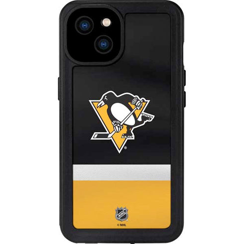 NHL Pittsburgh Penguins Jersey iPhone 15 Plus Waterproof Case