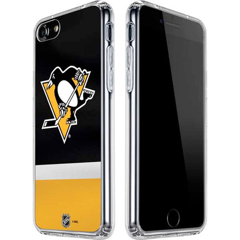 NHL Pittsburgh Penguins Jersey iPhone SE (2nd & 3rd Gen) Clear Case