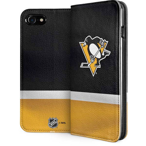 NHL Pittsburgh Penguins Jersey iPhone SE (2nd & 3rd Gen) Folio Case