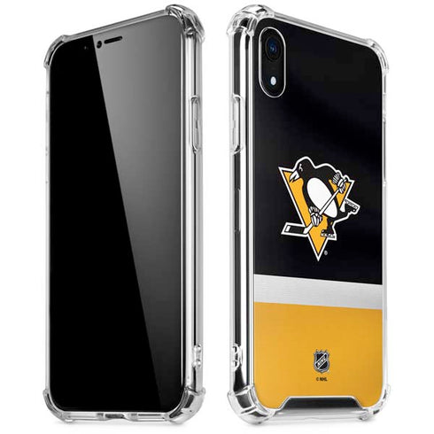 NHL Pittsburgh Penguins Jersey iPhone XR Clear Case