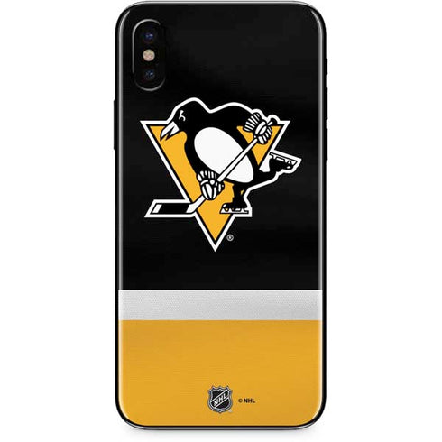 NHL Pittsburgh Penguins Jersey iPhone XS Skin