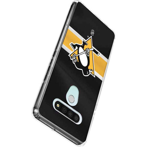 NHL Pittsburgh Penguins Jersey LG Stylo 6 Clear Case
