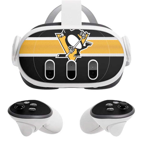 NHL Pittsburgh Penguins Jersey Meta Quest 3 Skin