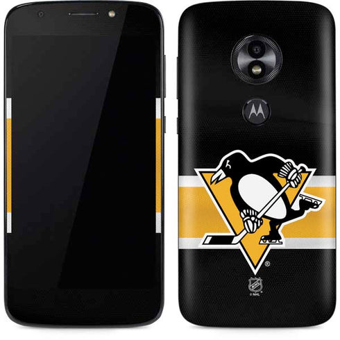 NHL Pittsburgh Penguins Jersey Moto E5 Play Skin