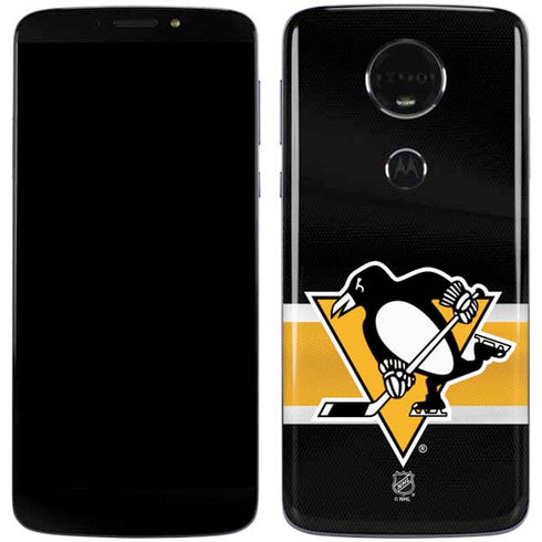 NHL Pittsburgh Penguins Jersey Moto E5 Plus Skin