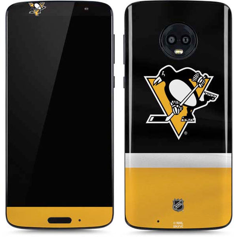 NHL Pittsburgh Penguins Jersey Moto G6 Skin