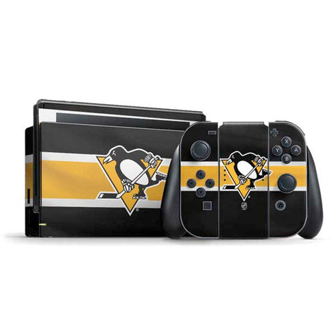 NHL Pittsburgh Penguins Jersey Nintendo Switch Bundle Skin