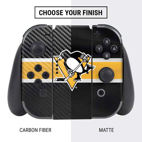 NHL Pittsburgh Penguins Jersey Nintendo Switch Bundle Skin
