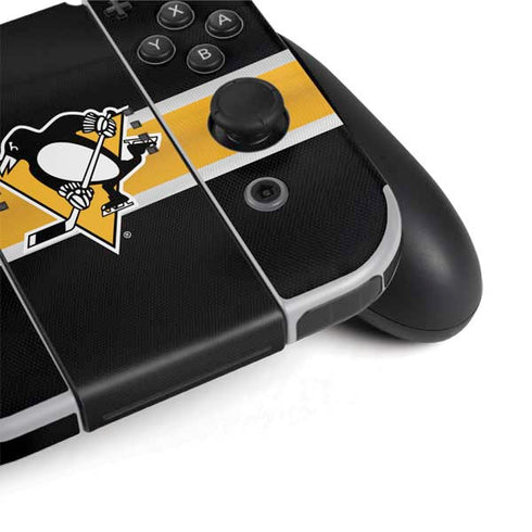 NHL Pittsburgh Penguins Jersey Nintendo Switch OLED (2021) Skin