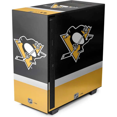 NHL Pittsburgh Penguins Jersey NZXT H510 Compact ATX Mid-Tower Case Skin