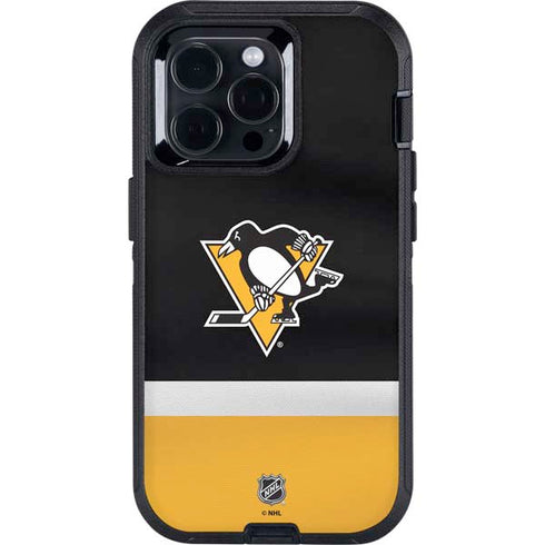 NHL Pittsburgh Penguins Jersey Otterbox Defender iPhone Skin