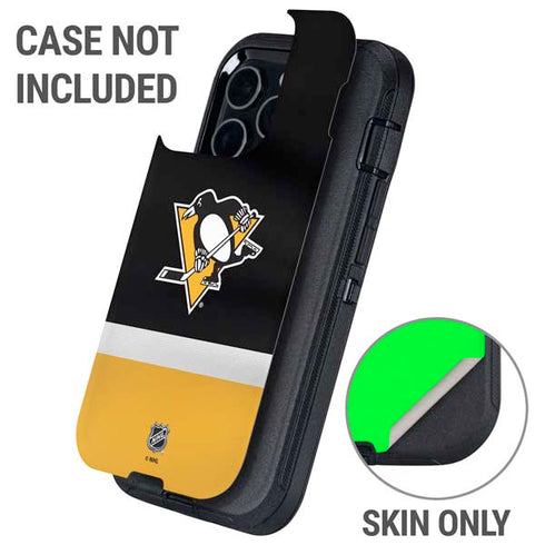 NHL Pittsburgh Penguins Jersey Otterbox Defender iPhone Skin