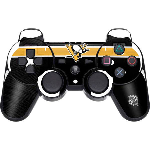 NHL Pittsburgh Penguins Jersey PS3 Dual Shock wireless controller Skin