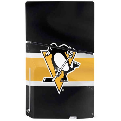 NHL Pittsburgh Penguins Jersey PS5 Slim Disk Console Skin