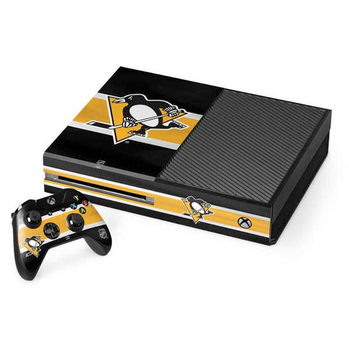 NHL Pittsburgh Penguins Jersey Xbox One Console and Controller Bundle Skin