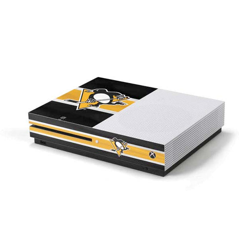 NHL Pittsburgh Penguins Jersey Xbox One S Console Skin