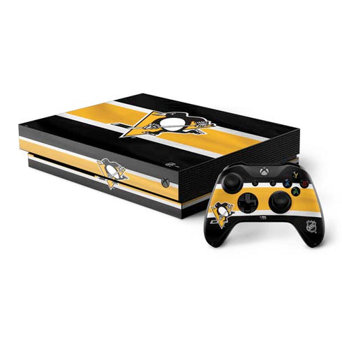 NHL Pittsburgh Penguins Jersey Xbox One X Bundle Skin
